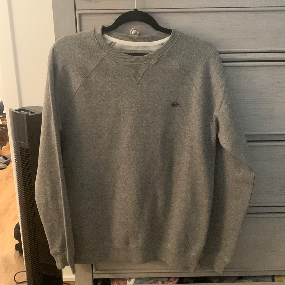 Mens quicksilver crew neck - small -